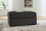 Wryenlynn Sofa, Loveseat, Chair and Ottoman in Onyx from Ashley - Luna Furniture