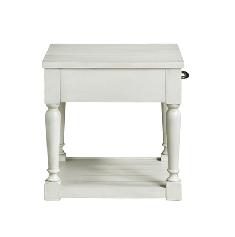 Hemingway Alabaster 3-Piece Cocktail Table Set (Lift-Top Cocktail & Two End Tables) from Steve Silver - Luna Furniture