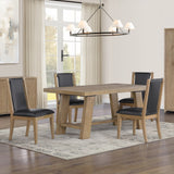 Orinda 5-Piece 72-108-inch Dining Table Set with 4 Side Chairs from Steve Silver - Luna Furniture