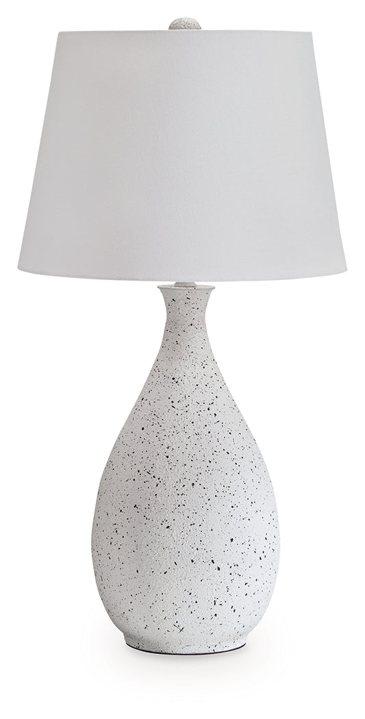 Wyattford White/Black Table Lamp from Ashley - Luna Furniture