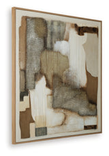 Wylander Tan/Brown/Gray Wall Art from Ashley - Luna Furniture