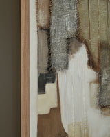 Wylander Tan/Brown/Gray Wall Art from Ashley - Luna Furniture