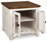Wystfield White/Brown Coffee Table and 2 End Tables from Ashley - Luna Furniture