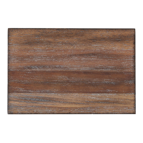 Chevron Cinnamon 22-inch Round End Table from Steve Silver - Luna Furniture