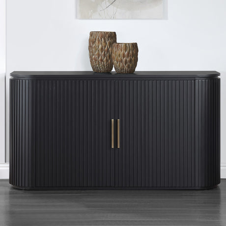 Colvin Server, Black from Steve Silver - Luna Furniture