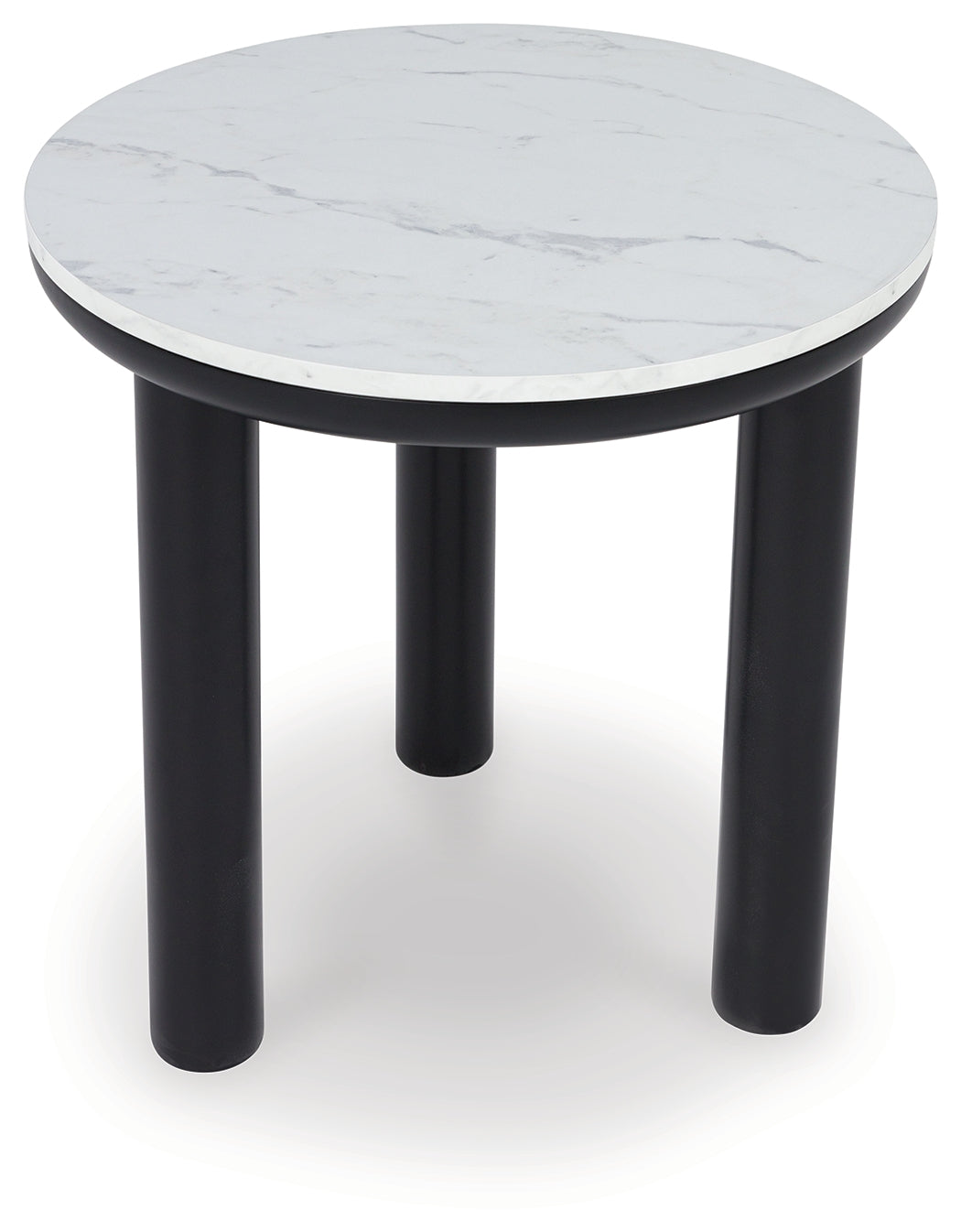 Xandrum Black/White Table from Ashley - Luna Furniture