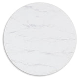 Xandrum Black/White Table from Ashley - Luna Furniture