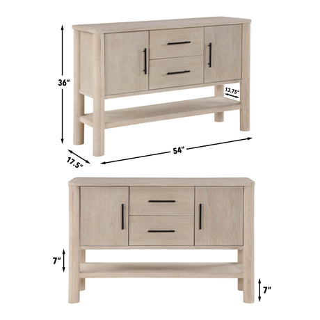 Gabby Oak Console from Steve Silver - Luna Furniture