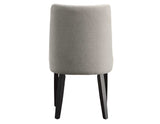 Xena Upholstered Side Chair, Gray from Steve Silver - Luna Furniture