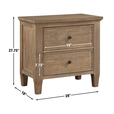 Riverdale Driftwood Nightstand from Steve Silver - Luna Furniture