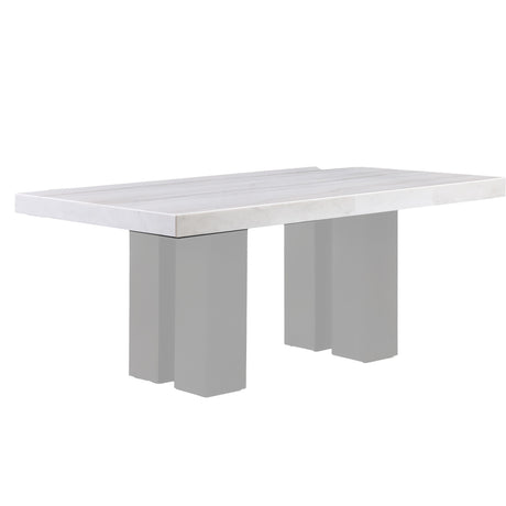 Artemis Black/White Marble Dining Table from Steve Silver - Luna Furniture