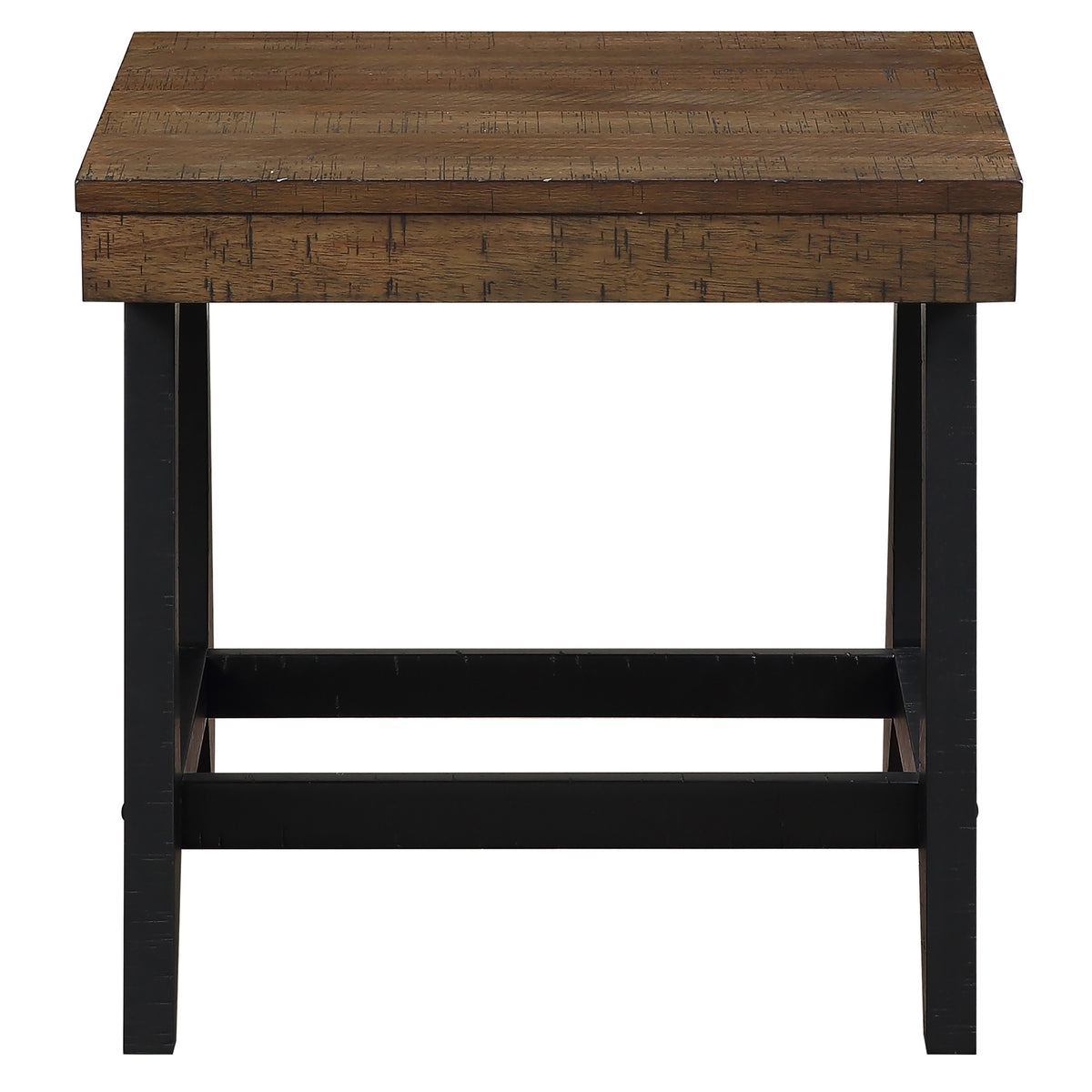 Ralston Caramel/Ebony End Table from Steve Silver - Luna Furniture
