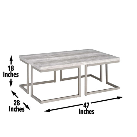 David 3-Piece Set(Cocktail & 2 End Tables) from Steve Silver - Luna Furniture