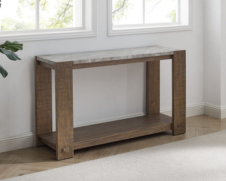 Libby Sintered Stone Sofa Table from Steve Silver - Luna Furniture