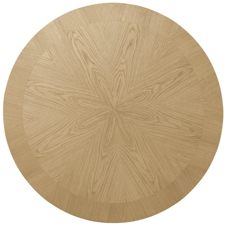 Rylie 48-inch Round Dining Table, Natural Finish from Steve Silver - Luna Furniture