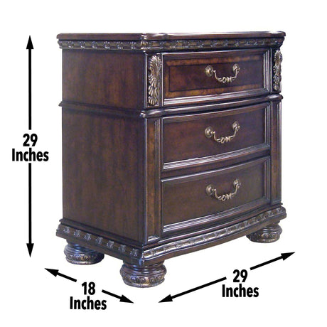 Monte Carlo Nightstand from Steve Silver - Luna Furniture