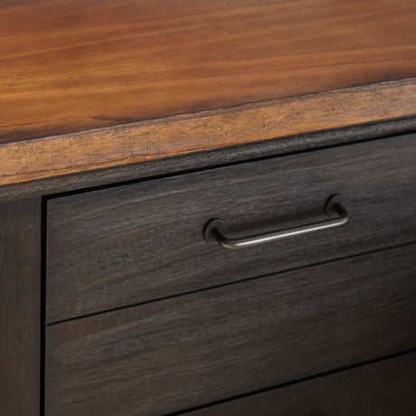 Bear Creek Brown 4-Piece King Set(King Bed/NS/Dresser/Mir) from Steve Silver - Luna Furniture