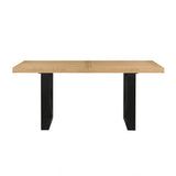Magnolia 80-96-inch Counter Table w/18-inch Leaf, Black Base from Steve Silver - Luna Furniture