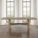 Aubrey Waxed Driftwood Extendable Dining Table from Steve Silver - Luna Furniture