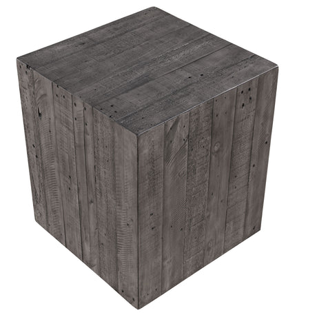 Colson Reclaimed Solid Pine End Table from Steve Silver - Luna Furniture