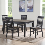 Raven Noir Black Side Chair, Set of 2 from Steve Silver - Luna Furniture