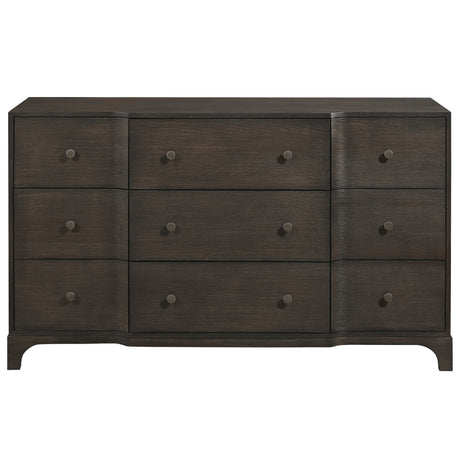 Verona Espresso Modern Breakfront Dresser from Steve Silver - Luna Furniture