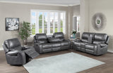 Keily Gray 3-Piece Reclining Living Room Set from Steve Silver - Luna Furniture
