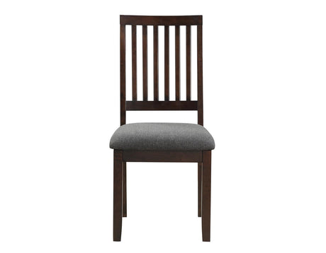 Yorktown Espresso 5-Piece Round Dining Room Set from Steve Silver - Luna Furniture