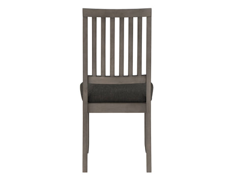 Yorktown Gray 5-Piece Round Dining Room Set from Steve Silver - Luna Furniture