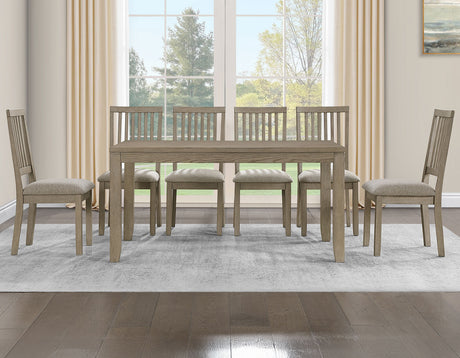Yorktown Warm Sand 7-Piece Dining Room Set from Steve Silver - Luna Furniture