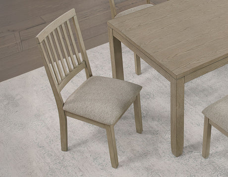 Yorktown Warm Sand 7-Piece Dining Room Set from Steve Silver - Luna Furniture