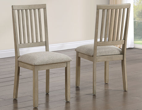 Yorktown Warm Sand 7-Piece Dining Room Set from Steve Silver - Luna Furniture