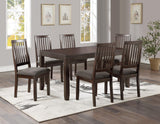 Yorktown Espresso 7-Piece Dining Room Set from Steve Silver - Luna Furniture