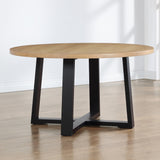 Magnolia Two-tone 54-inch Round Dining Table from Steve Silver - Luna Furniture
