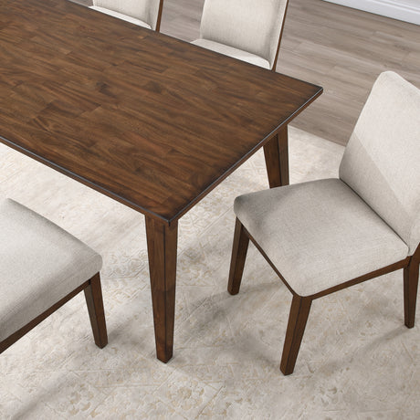 Canton Mocha Upholstered Side Chair, Set of 2 from Steve Silver - Luna Furniture