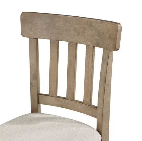 Napa Weathered Sand/Cream 24″ Counter Stool, Set of 2 from Steve Silver - Luna Furniture