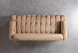 Yulia Coffee Boucle Sofa & Loveseat from Nova Furniture - Luna Furniture