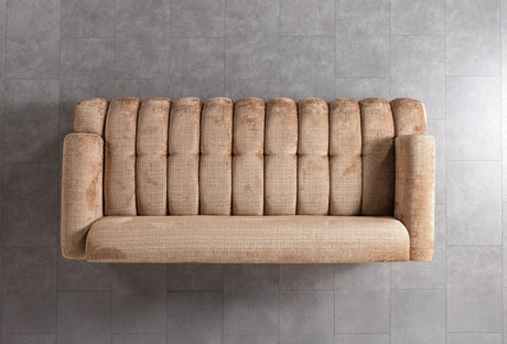 Yulia Coffee Boucle Sofa & Loveseat from Nova Furniture - Luna Furniture