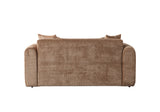 Yulia Coffee Boucle Sofa & Loveseat from Nova Furniture - Luna Furniture