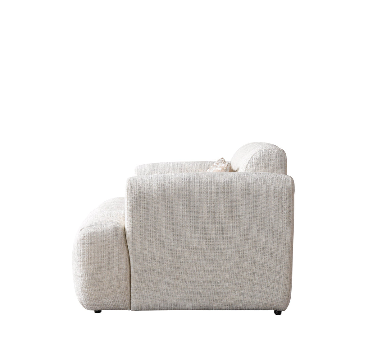 Yulia Ivory Boucle Sofa & Loveseat from Nova Furniture - Luna Furniture