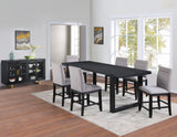 Yves 5-Piece Counter Dining Set(Counter Table & 4 Performance Fabric Counter Chairs) from Steve Silver - Luna Furniture