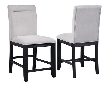 Yves Charcoal Storage Counter Height Dining Set from Steve Silver - Luna Furniture