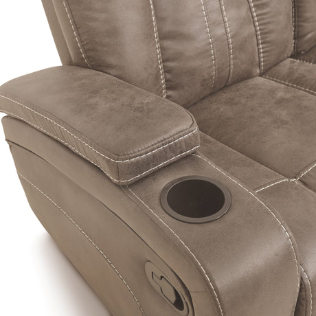 Marlow Sand Manual Reclining Sofa from Steve Silver - Luna Furniture