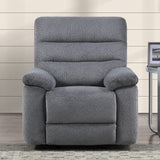 Cozy Gray Manual Recliner from Steve Silver - Luna Furniture