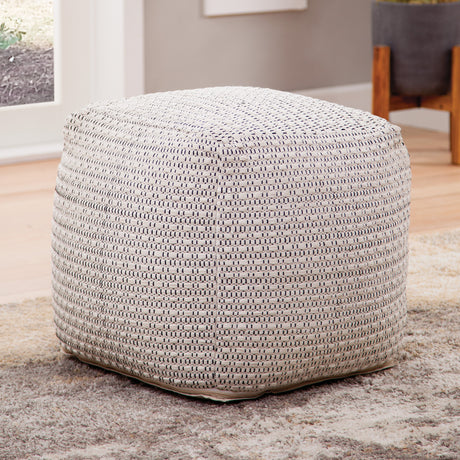 Hakim Handwoven Pouf from Steve Silver - Luna Furniture