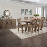 Riverdale Driftwood 24" Counter Stool, Set of 2 from Steve Silver - Luna Furniture