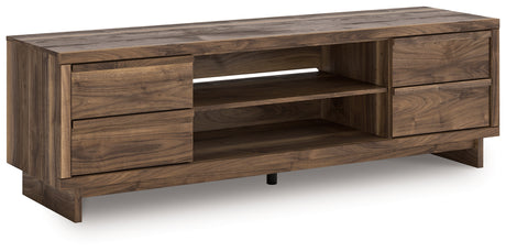 Zadilyn Brown 72" TV Stand from Ashley - Luna Furniture