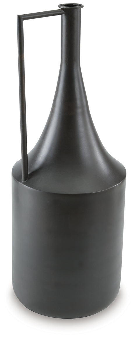 Zainforth Distressed Brown Vase from Ashley - Luna Furniture