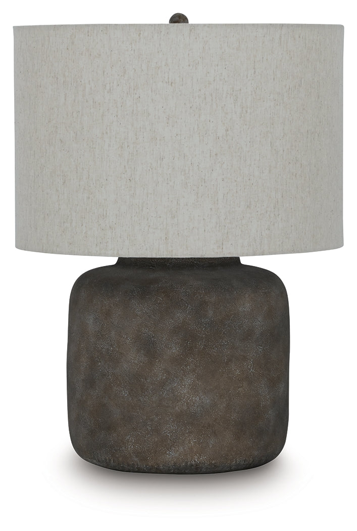 Zandophen Antique Gray Table Lamp from Ashley - Luna Furniture