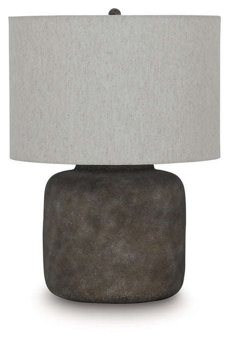 Zandophen Antique Gray Table Lamp from Ashley - Luna Furniture